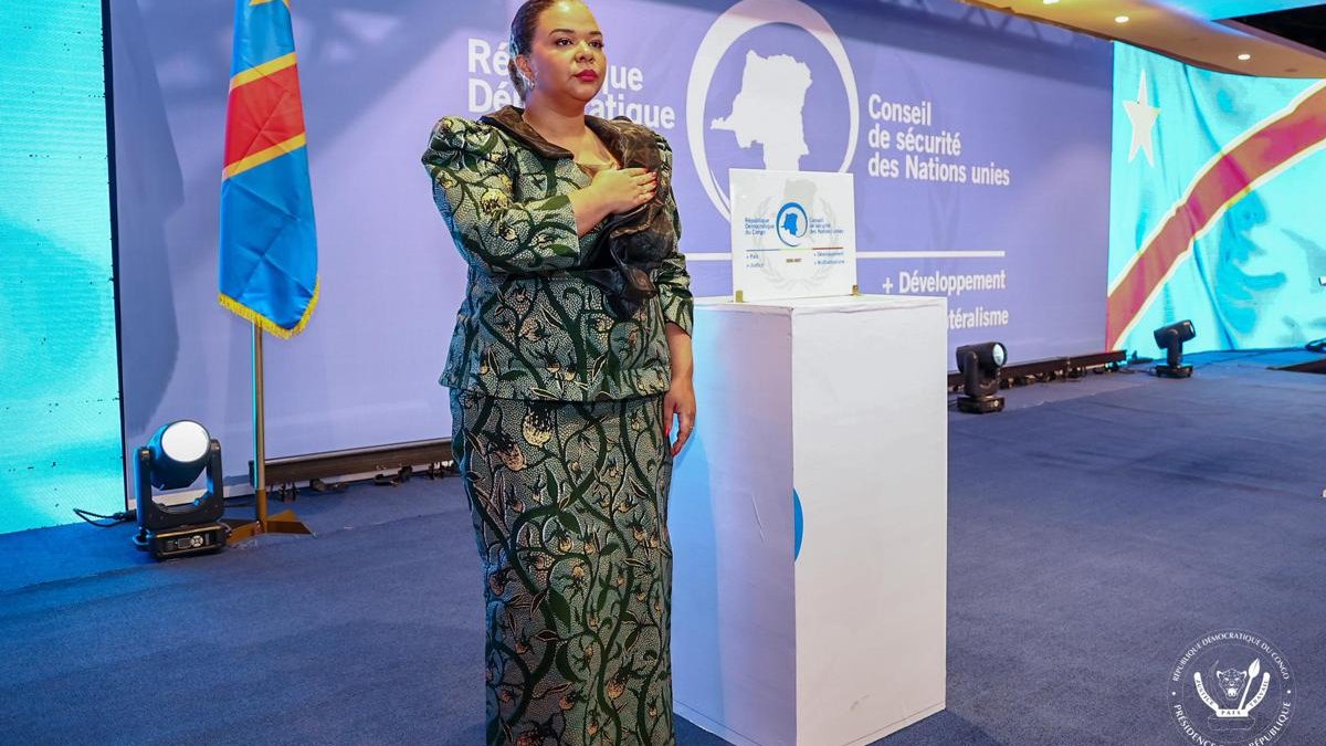 Politique — Thérèse Kayikwamba : La RDC au Conseil de sécurité, une mission cruciale