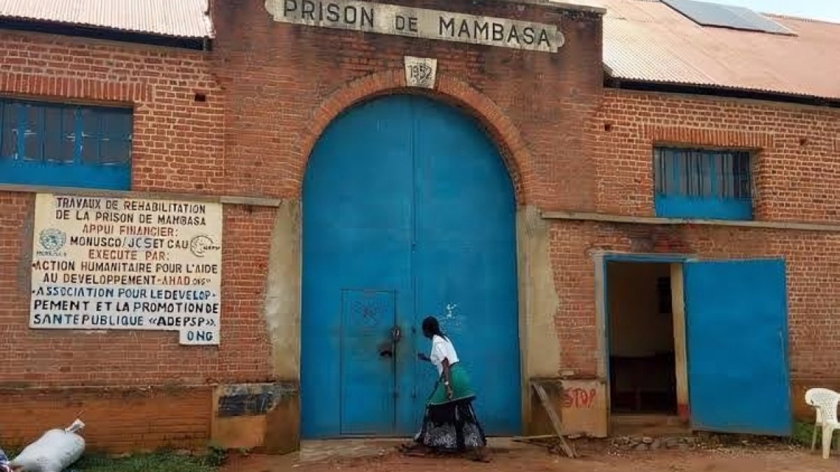 Justice — Surpopulation à la prison de Mambasa : un défi pour la justice en Ituri